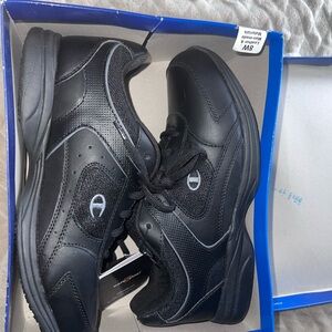 Champion Black Athletic Shoes SafeTStep 95612